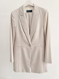 Women’s Pantsuit – Classic Grey (Long Blazer)