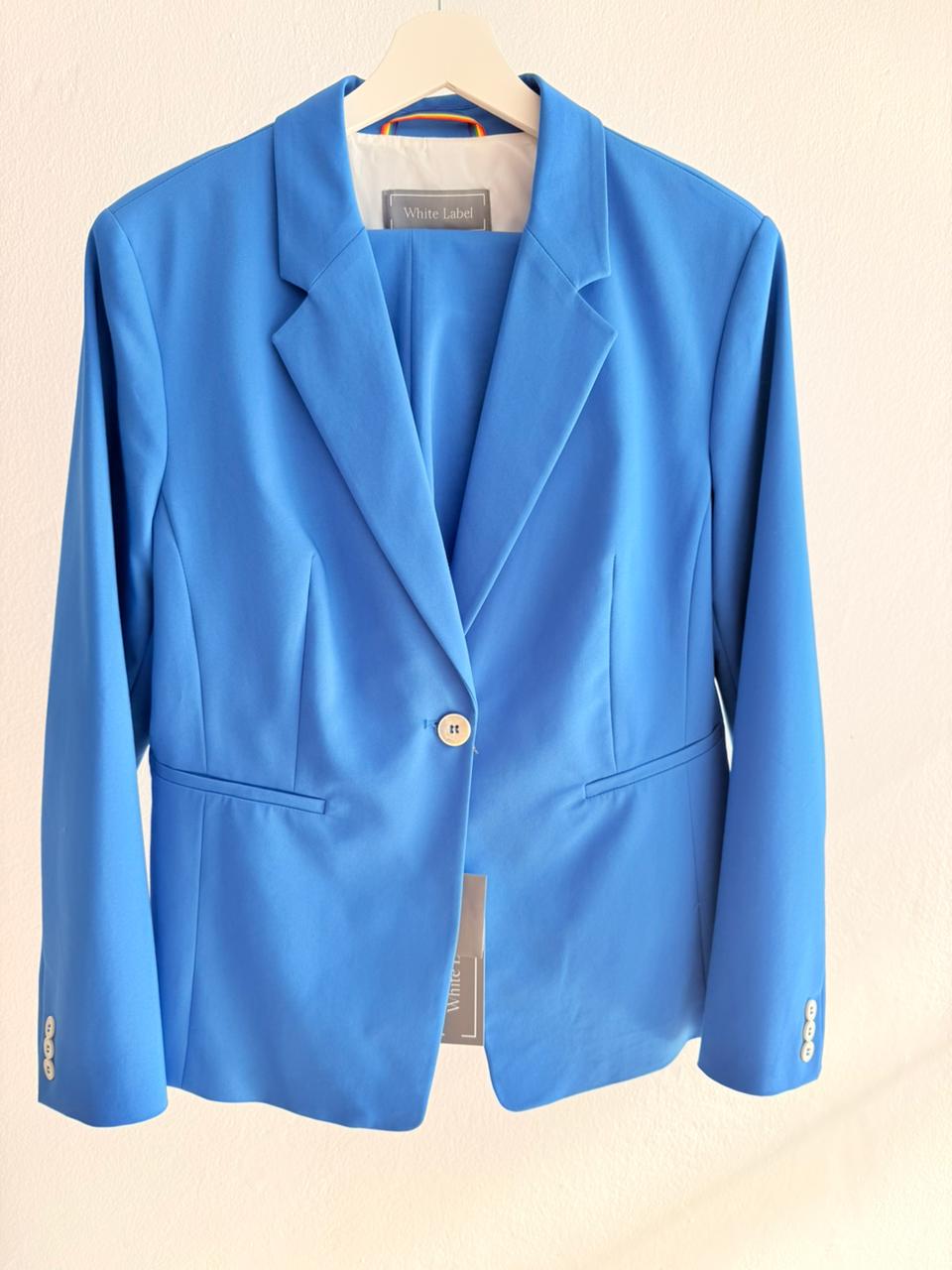 Women’s Pantsuit – Bright Blue