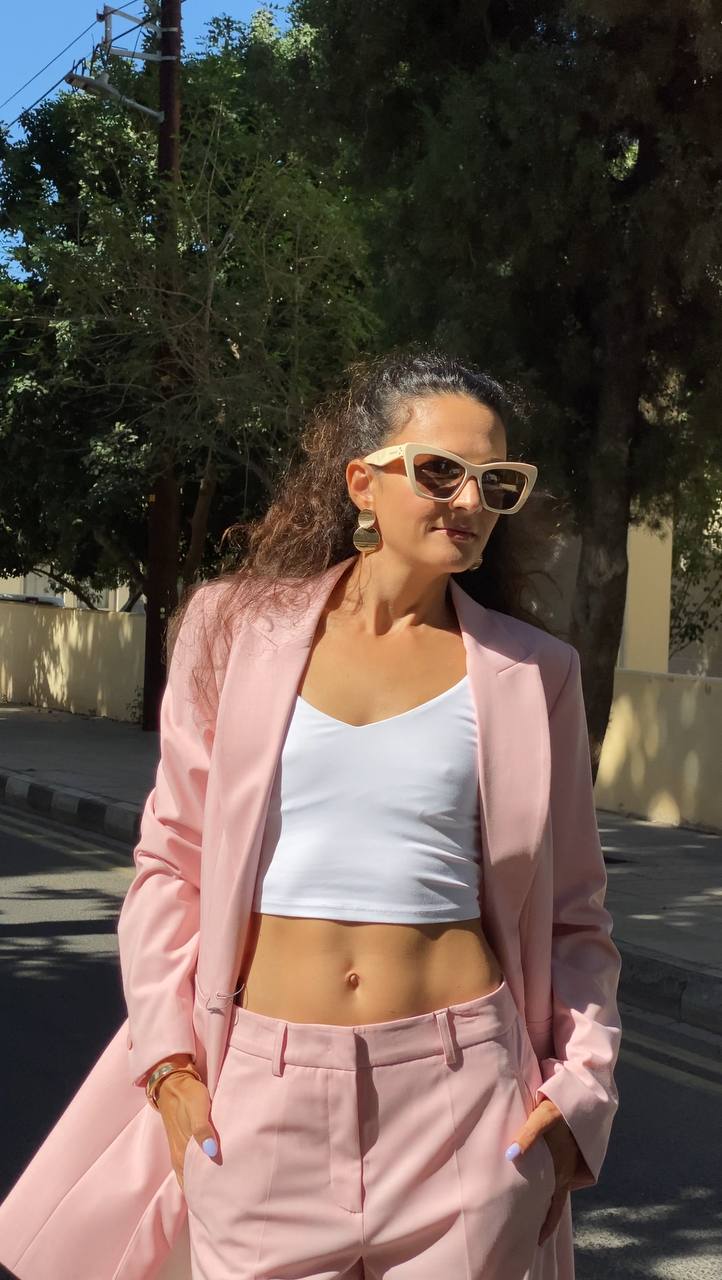 Women’s Pantsuit – Dusty Pink