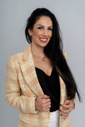 Women’s Tweed Blazer – Pastel Tweed