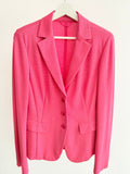 Women’s Short Knit Blazer – Soft Pink