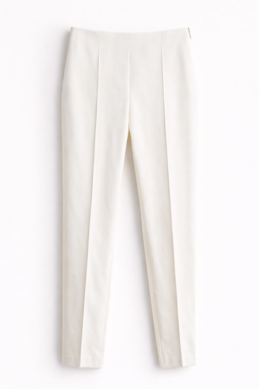 Women’s Stretch Tailored Pants – White