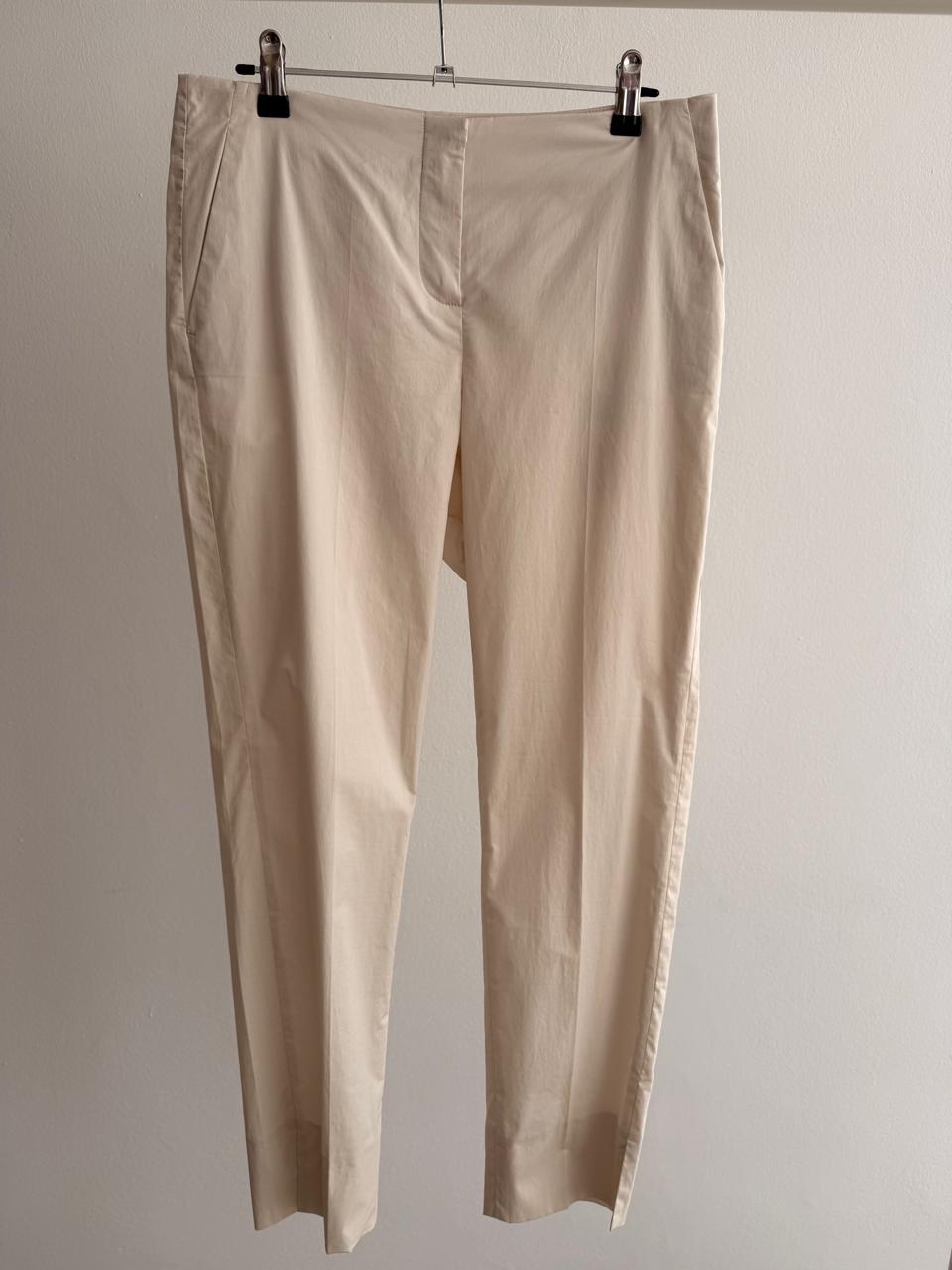 Women’s Tailored Pants without Waistband – Light Beige