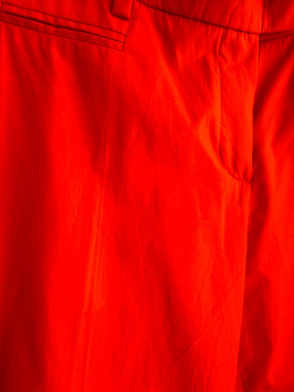 Women’s Lightweight Tailored Pants – Coral Red