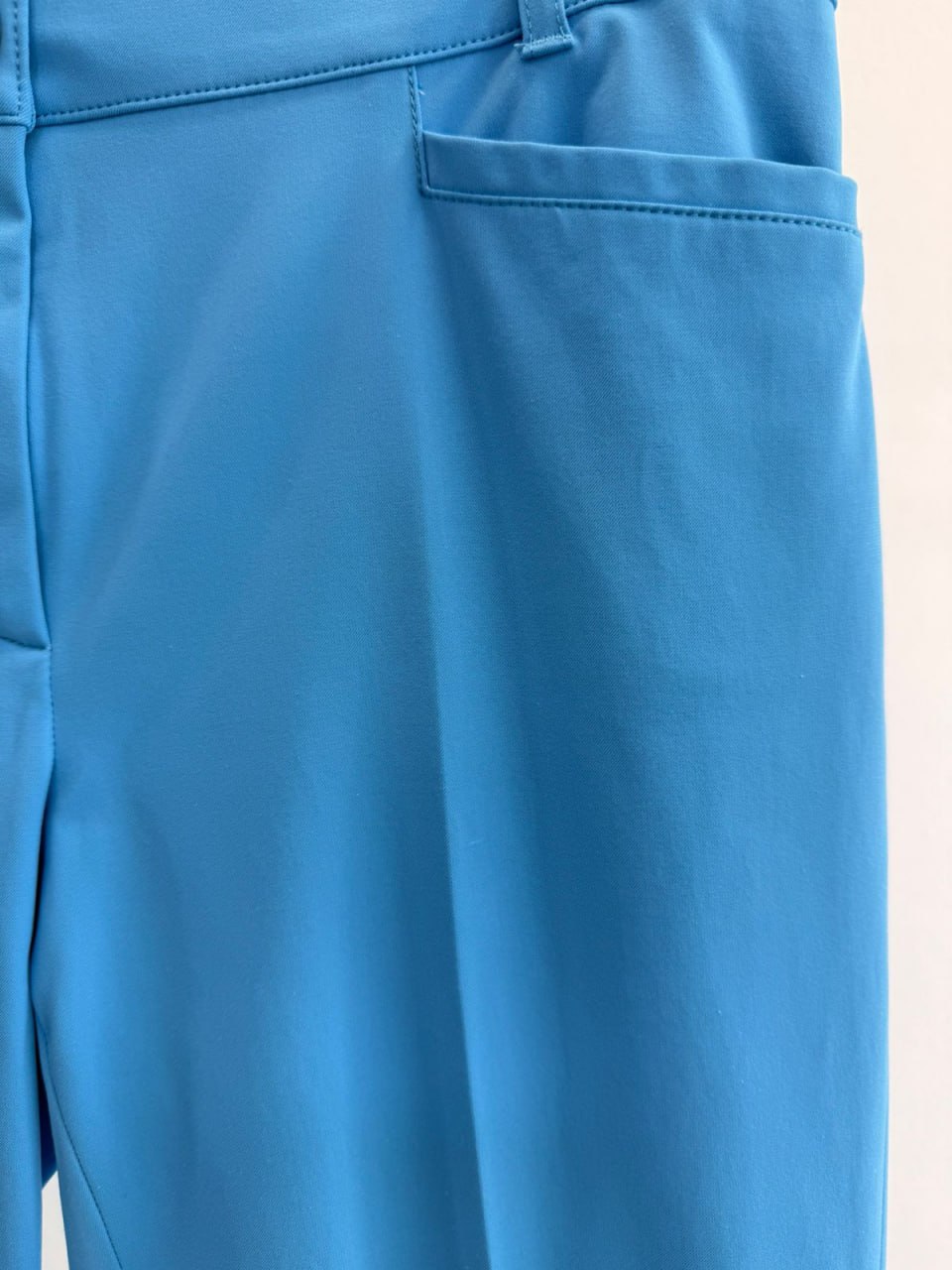 Women’s Slim-Fit Stretch Pants – Sky Blue