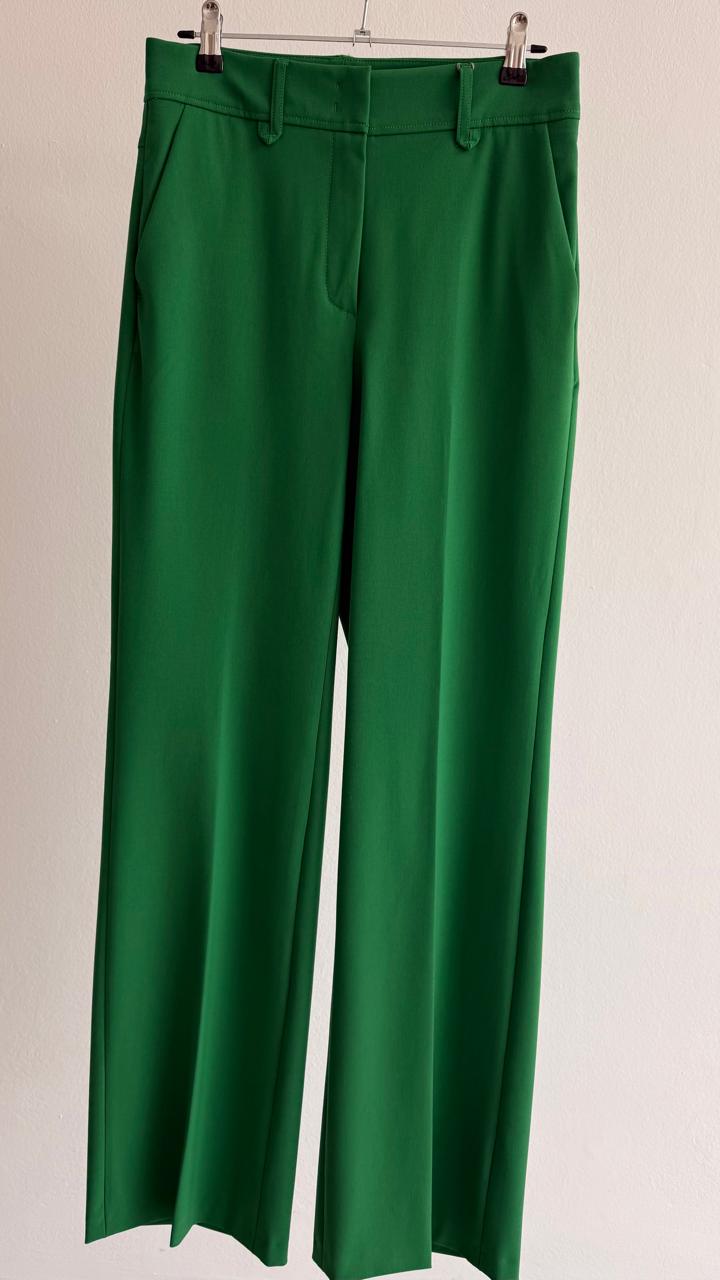 Women’s Wide-Leg Pants – Green