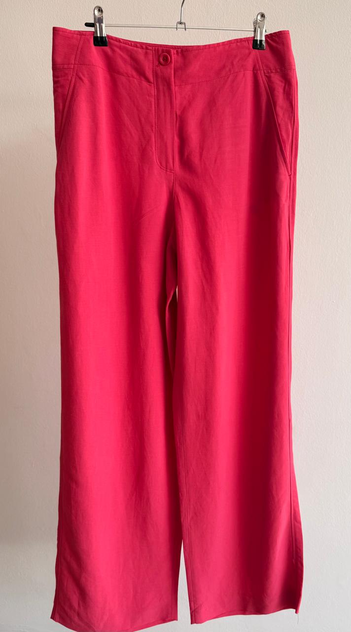 Women’s Lightweight Wide-Leg Pants – Soft Pink